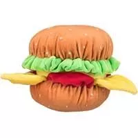 Kliknite za detalje - Zvučna plišana igračka za psa Hamburger 13cm Trixie 35951