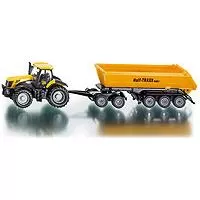 Kliknite za detalje - Siku Traktor s prikolicom 1858
