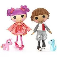 Kliknite za detalje - Lalaloopsy Lutke Sir Battlescarred And Lady Stillwaiting 508274