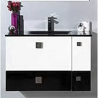 Kliknite za detalje - Roper Kupatilski ormarić sa lavaboom Aurora 900BX black