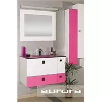 Kliknite za detalje - Roper Komplet kupatilskog nameštaja Aurora pink 900BX/900A3/vert