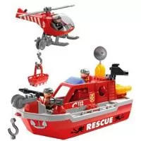 Kliknite za detalje - Abrick Spasilački čamac sa helikopterom SM003117
