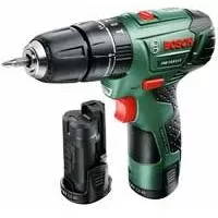 Kliknite za detalje - Akumulatorska bušilica odvrtač Bosch PSB 10,8 Li-2 sa dva akumulatora 0603983924