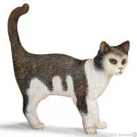 Kliknite za detalje - Schleich Domaće životinje - Mačka, stoji 13638