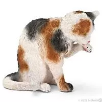 Kliknite za detalje - Schleich Domaće životinje - Mačka, doteruje se 13675