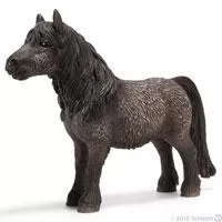 Kliknite za detalje - Schleich Domaće životinje - Šetlandski poni, pastuv 13662