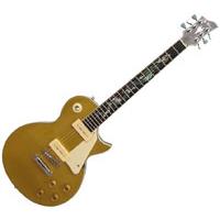 Kliknite za detalje - Jay Turser JT-220D Serpent Gold Top Električna Gitara