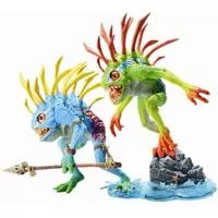 Kliknite za detalje - Akcione Figure World of Warcraft S4 Murloc 2-pack: Fish-eye and Gibbergill