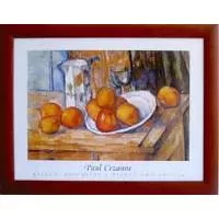 Kliknite za detalje - Paul Cezanne - Bricco, Bicchiere e piato con frutta - 40/50 E3 EP