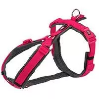Kliknite za detalje - Am pojas za šetnju za pse veličina S-M Premium Trekking fuchsia/graphite Trixie 1997111