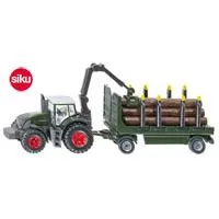 Kliknite za detalje - Siku Traktor sa prikolicom za drva 1861