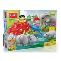 Kliknite za detalje - BanBao kocke Zoološki vrt 8955