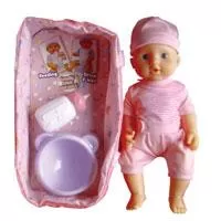Kliknite za detalje - Content Toys Lutka 31cm sa nosiljkom i nošom 6240229
