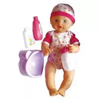 Kliknite za detalje - Content Toys Lutka 38cm sa nošom i flašicom 6240235