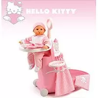 Kliknite za detalje - Smoby Hello Kitty Veliki set za negu bebe SM024152