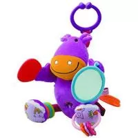 Kliknite za detalje - Biba Toys Plišana igračka Nilski Konj sa ogledalom 6220045