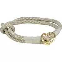 Kliknite za detalje - Ogrlica poludavilica za pse velikih rasa veličina L-XL Soft Rope grey/lightgrey Trixie 1984819