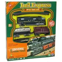 Kliknite za detalje - Voz sa lokomotivom i vagonima komplet Intl Express 42-200000