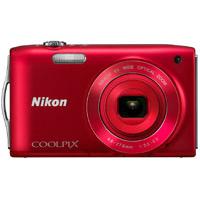 Nikon Digitalni Fotoaparat CoolPix S3200 Crveni 16904