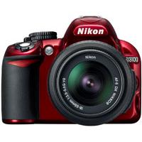 Nikon SLR fotoaparat D3100 crveni sa objektivom 18-55VR