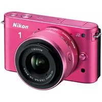 Kliknite za detalje - Nikon 1 digitalni fotoaparat sa zamenljivim objektivima J2 Pink set sa objektivima 10-30mm i 30-110mm 17136