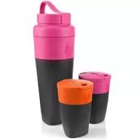 Kliknite za detalje - Sklopivi set za piće Light My Fire Pack-up-Drink Kit fuchsia-orange NL4LM 50699640.FUOR