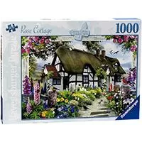 Kliknite za detalje - Puzzle slagalica 1000 delova Ružina koliba Ravensburger 15585