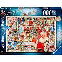 Kliknite za detalje - Puzzle slagalica 1000 komada Božić stiže! Ravensburger 16511