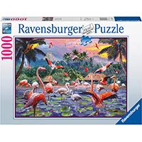 Kliknite za detalje - Ravensburger Puzzle slagalica Ružičasti flamingosi 1000 komada 17082