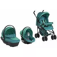 Kliknite za detalje - Chicco Kolica Trio Enjoy Fun Sea Green 7914192