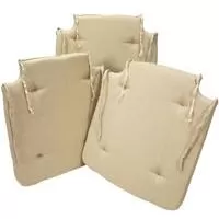 Kliknite za detalje - Jastuk za stolice RIA 40x42x3 krem 4 komada