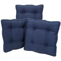 Kliknite za detalje - Futon jastuče za stolice ANNEBELL 40x40x5 plava 4 komada