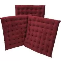 Kliknite za detalje - Jastuk za stolice ANDREA 43x43x5 bordo 4 komada