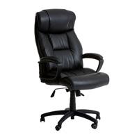 Kliknite za detalje - Kancelarijska radna stolica Rondo od crne veštačke kože