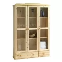 Kliknite za detalje - Vitrina Authenthic 3 vrata bor