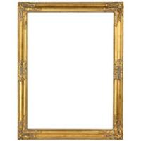 Kliknite za detalje - Ogledalo Crown 70×90cm zlatni ram