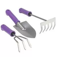 Kliknite za detalje - Set baštenskih alatki - 3kom roze