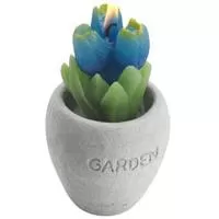 Kliknite za detalje - Sveća Ø6cm Flower - plava