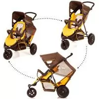 Kliknite za detalje - Hauck Kolica za blizance Freerider brown 5030096