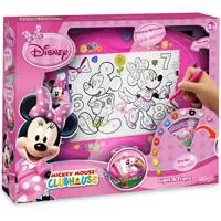 Kliknite za detalje - Ploča za crtanje sa svetlećim šablonima Disney Minnie 0124031