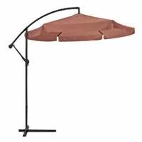 Kliknite za detalje - Viseći suncobran Tunis 300cm terracota MQ 1915071