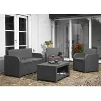 Kliknite za detalje - Garnitura William 2 PE Ratan 2 Fotelje, Sto, Sofa