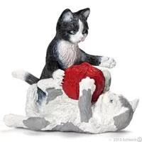 Kliknite za detalje - Schleich Domaće životinje - Mačići, igraju se klupkom vune 13724