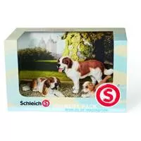 Kliknite za detalje - Schleich Domaće životinje - Bernardinci - Set 41253