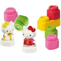 Kliknite za detalje - Clementoni Hello Kitty & Mimmy Soft Blocks - Mekane Kocke Clemmy 17333