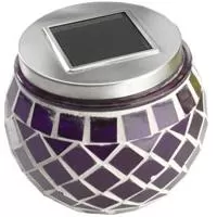 Kliknite za detalje - Solarna lampa Baller ljubičasta