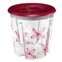 Kliknite za detalje - Curver okrugla kutija za odlaganje Red&White CU 00300-L06