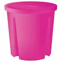 Kliknite za detalje - Curver okrugla kutija za odlaganje transparentna pink CU 00300-325