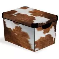 Kliknite za detalje - Curver kutija za odlaganje 25l Cow CU 04711-C11