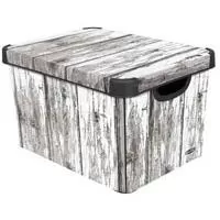 Kliknite za detalje - Curver kutija za odlaganje 25l Old Wood CU 04711-D08
